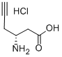 (R)-3-AMINO-5-HEXYNOIC ACID HYDROCHLORIDE 구조식 이미지