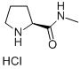 H-PRO-NHCH3 HCL Structure