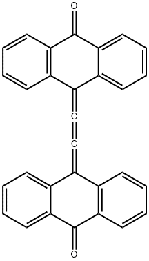 10,10'-(ethene-1,2-diylidene)dianthrone  Structure