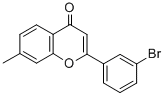 2-(3-BROMOPHENYL)-7-METHYL-4H-CHROMEN-4-ONE Structure