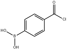 (4-CHLOROCARBONYLPHENYL)BORONIC ANHYDRIDE 구조식 이미지