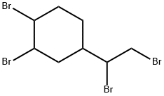 1,2-디브로모-4-(1,2-디브로모에틸)사이클로헥산 구조식 이미지