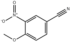 4-METHOXY-3-NITROBENZONITRILE Structure