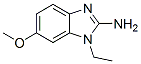 Benzimidazole, 2-amino-1-ethyl-6-methoxy- (8CI) Structure