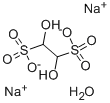 GLYOXAL SODIUM BISULFITE ADDITION COMPOUND HYDRATE, 98 Structure