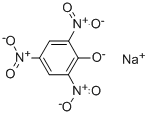 Sodium 2,4,6-trinitrophenate Structure
