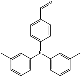 4-(DI-M-TOLYL-AMINO)-BENZALDEHYDE
 Structure