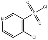 4-Chloro-3-Pyridine-sulfonyl-chloride 구조식 이미지