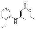 3-O-ANISIDINE EROTONIC ACID ETHYL ESTER Structure