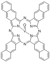 VANADYL 2,3-NAPHTHALOCYANIDE Structure