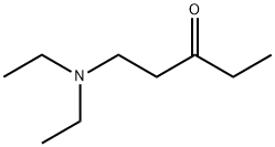 1-(DIETHYLAMINO)PENTAN-3-ONE Structure