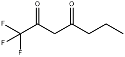 1,1,1-TRIFLUORO-2,4-HEPTANEDIONE Structure