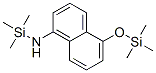 N-(트리메틸실릴)-5-[(트리메틸실릴)옥시]-1-나프탈렌아민 구조식 이미지