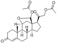 D-ALDOSTERONE 18,21-DIACETATE Structure