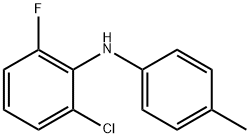 (2-클로로-6-플루오로페닐)-P-톨릴-아민 구조식 이미지