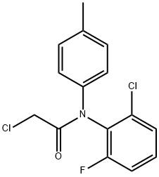 2-chloro-N-(2-chloro-6-fluorophenyl)-N-p-tolylacetaMide Structure