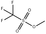 Methyl trifluoromethanesulfonate 구조식 이미지