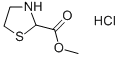METHYL THIAZOLIDINE-2-CARBOXYLATE HYDROCHLORIDE 구조식 이미지