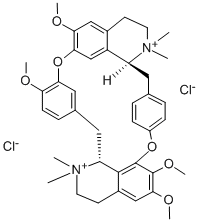 Диметилтубокурариния хлорид структурированное изображение