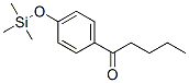4'-[(Trimethylsilyl)oxy]valerophenone Structure