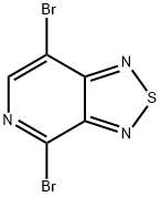 [1,2,5]티아디아졸로[3,4-c]피리딘,4,7-dibroMo- 구조식 이미지
