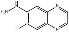 퀴녹살린,6-플루오로-7-히드라지노-(9CI) 구조식 이미지
