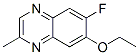 Quinoxaline, 7-ethoxy-6-fluoro-2-methyl- (9CI) Structure