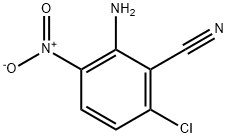 2-aMino-6-chloro-3-nitrobenzonitrile Structure