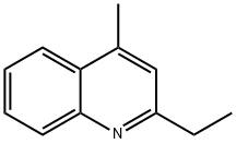 2-에틸-4-메틸퀴놀린 구조식 이미지