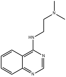 4-[2-(Dimethylamino)ethylamino]quinazoline Structure