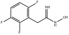 BENZENEETHANIMIDAMIDE,2,3,6-TRIFLUORO-N-HYDROXY- Structure