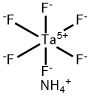 ammonium hexafluorotantalate(5) Structure