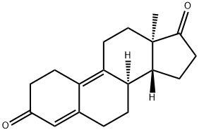 8α,13α,14β-Estra-4,9-diene-3,17-dione Structure
