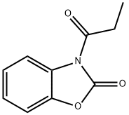 3-프로피오닐-2-벤족사졸리논 구조식 이미지