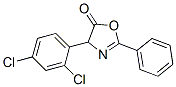 5(4H)-Oxazolone,  4-(2,4-dichlorophenyl)-2-phenyl- Structure