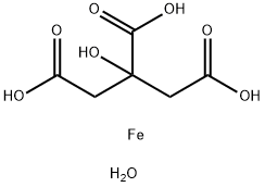 IRON(III) CITRATE HYDRATE, 98 Structure