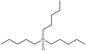 TRIPENTYLTIN CHLORIDE Structure