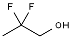 2,2-Difluoropropanol 구조식 이미지