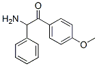 에타논,2-아미노-1-(4-메톡시페닐)-2-페닐- 구조식 이미지