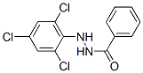 벤조산2-(2,4,6-트리클로로페닐)히드라지드 구조식 이미지
