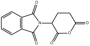 N-PHTHALOYL-DL-GLUTAMIC ANHYDRIDE  구조식 이미지