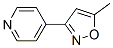 Pyridine, 4-(5-methyl-3-isoxazolyl)- (8CI,9CI) Structure