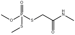 2-(메톡시-메틸술파닐-포스포릴)술파닐-N-메틸-아세트아미드 구조식 이미지