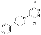 3,6-DICHLORO-4-(4-PHENYL-1-PIPERAZINYL)-PYRIDAZINE Structure