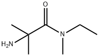 Propanamide, 2-amino-N-ethyl-N,2-dimethyl- (9CI) Structure