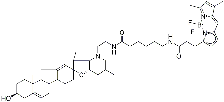 BODIPY CYCLOPAMINE Structure