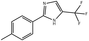 2-(4-메틸페닐)-4-(트리플루오로메틸)-1H-이미다졸 구조식 이미지