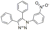 1-(3-Nitrophenyl)-4,5-diphenyl-1H-1,2,3-triazole Structure