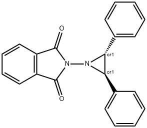 TRANS-2,3-DIPHENYL-1-PHTHALIMIDO- AZIRDINE Structure