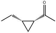 에타논,1-(2-에틸사이클로프로필)-,cis-(9CI) 구조식 이미지